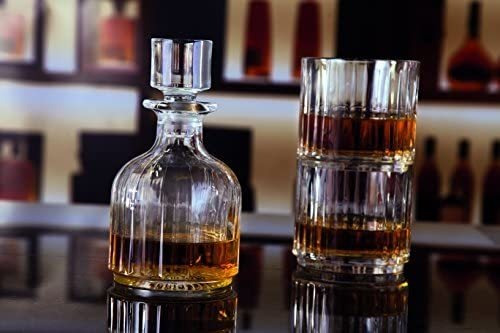 Set Combo Style Botella O Decantador Y Dos Vasos