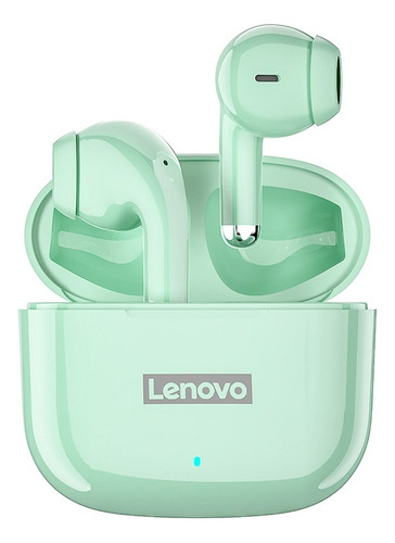 Audífonos Bluetooth Lenovo Lp40 Pro - Inalámbricos - Verde