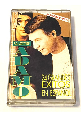 Cassette    Adamo   24 Grandes Éxitos En Español