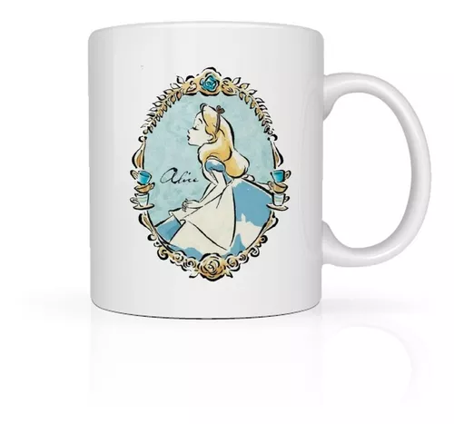 Taza Alicia Pais De Las Maravillas Cerámica (11oz=330ml)