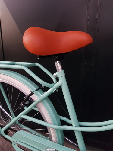 Imagen 4 de 10 de Bicicleta Con Porta Paseo Rodado 26 Dama Mujer Retro