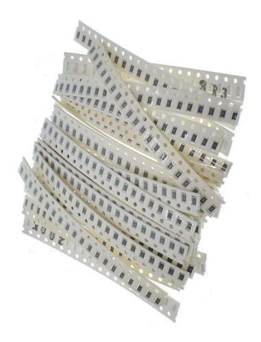 Pack 240 Resistencias Smd 0805 - 1/8w 5% - 24 Valores