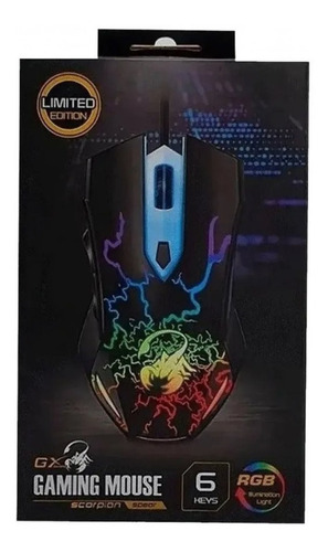 Imagen 2 de 3 de Mouse Gamer Genius Gx Spear Rgb Edicion Limitada