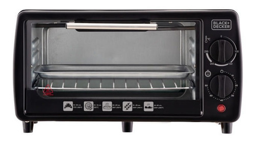 Imagem 3 de 5 de Forno De Bancada Elétrico Black+decker Ft9 9l