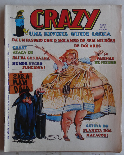 Crazy Nº 3 Bloch Editores 1976