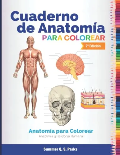 comprar Cuaderno De Anatomia Para Colorear: Anatomia Para Colorear. 