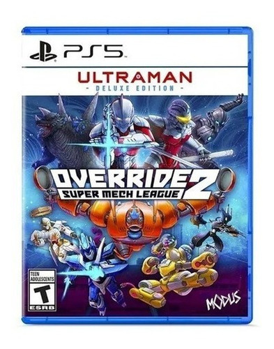 Override 2 Super Mech League Ultraman Deluxe Fisico Ps5-flex