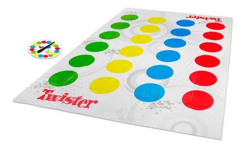 Twister Clasico Hasbro Gaming Para 2 O Mas Jugadores