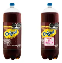 Comprar 2 Refrescos Cristal Sidra Negra 3l Yucateca