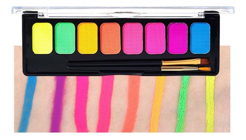 Kit De Pintura Corporal Para La Cara Paleta De Pintura De