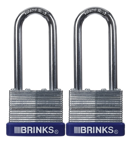 Brinks 172-42201 Candado De Acero Laminado De 1.575 In Con 