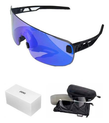 Gafas Ciclsimo Uv 400 3 Lentes Rigoberto 2023 Patinaje Depor