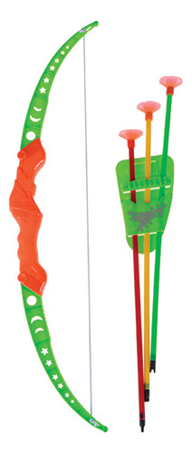 Arco Flechas Ventosa Atirar Alvo Arqueiro Brinquedo Infantil