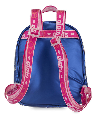 Bolsa Niñas Backpack Cloe Aladril Mediano Color Azul