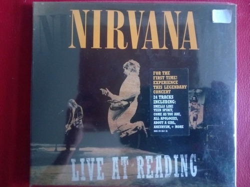 Cd Nirvana Live At Reading Importado Mudhoney Melvins Tz035