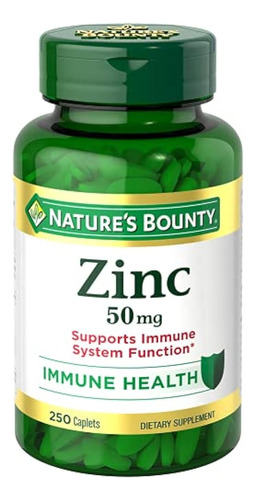 Comprimidos De Zinc Nature's Bounty