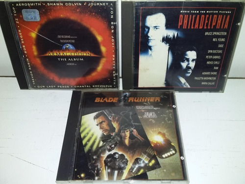 Cd Lote Soundtrack Armageddon Blade Runner Philadelphia