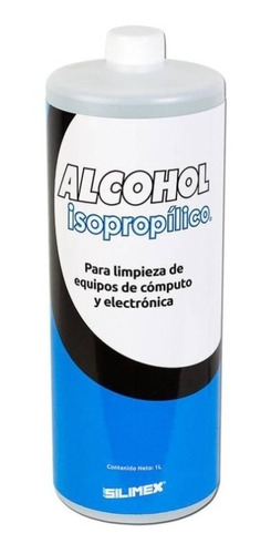 Alcohol Isopropílico Silimex 1 Litro Limpiador De Circuitos