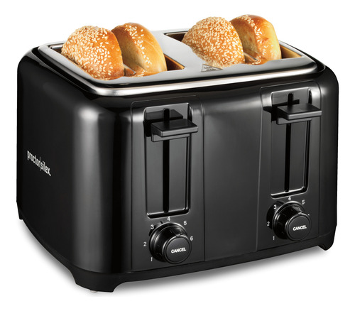 Tostador 4 Panes Bagels Hamilton Proctor Silex 24215g 7 Temp