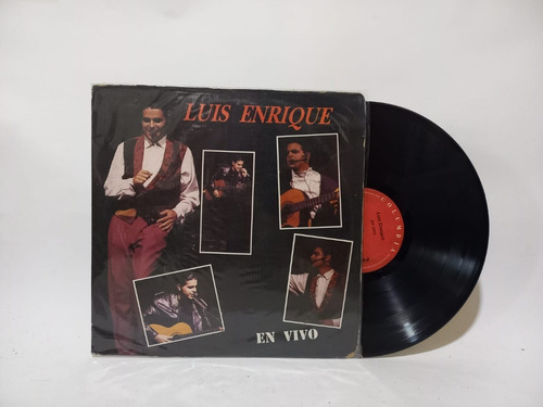 Disco Lp Luis Enrique / En Vivo