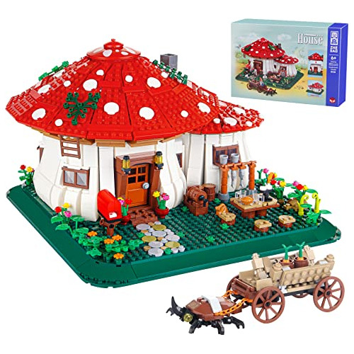 Set De Construcción Casa Del Árbol Setas, 2233 Piezas