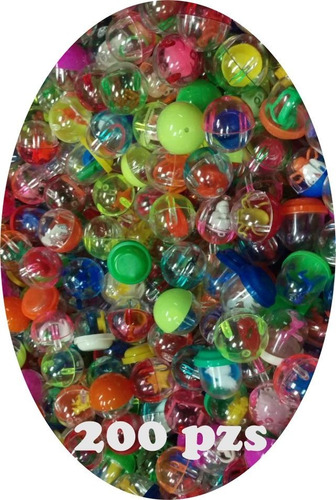 200 Capsulas 1 PuLG Premios D Calidad P $2 Chiclera Vending