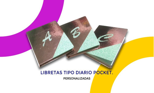 Libretias Tipo Diario Pocket ( X Docena )