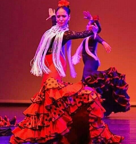 Gargantilla De Flecos Flamenco ( Danza ) Moda