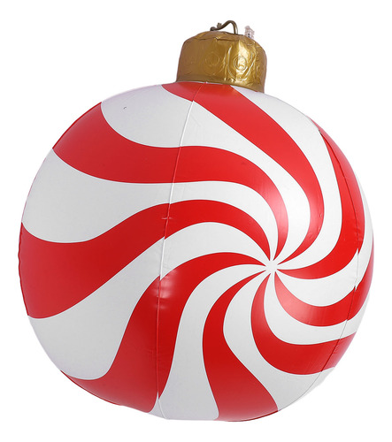 Bola De Navidad Inflable De Pvc De 23.62 Pulgadas Con Forma