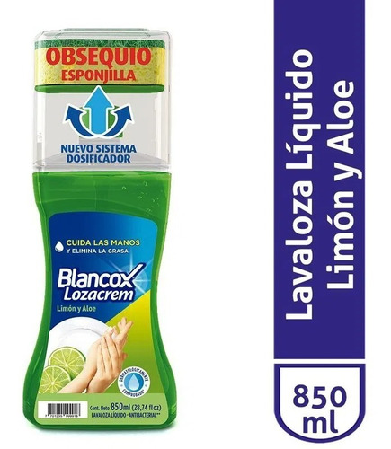 Lavaloza Líquido Limón X 850ml - Kg a $294