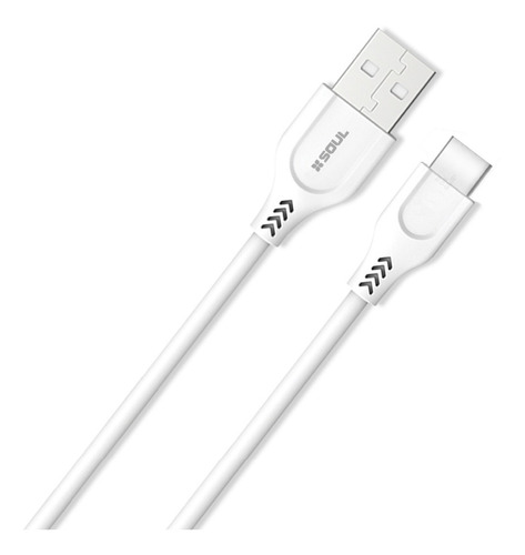 Imagen 1 de 4 de Cable Tipo C Largo 3 Metros Carga Ultra Rapida 3.4 Amper Box