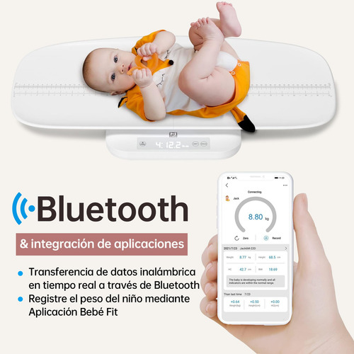 Báscula Digital Multifuncional Hasta 150 Kg Para Todos Color