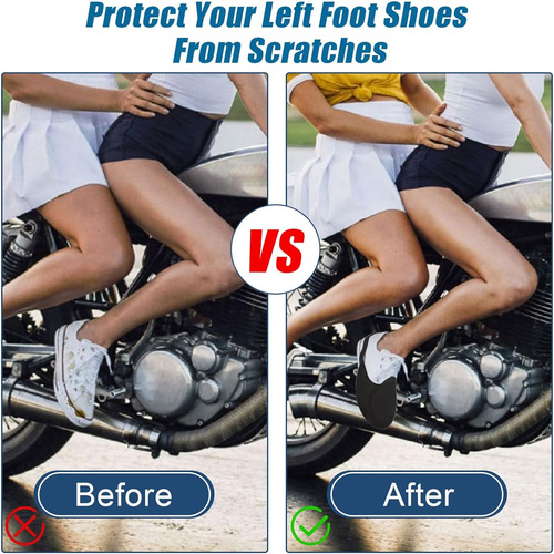 2 Protectores De Zapatos De Motocicleta, Funda De Palan...
