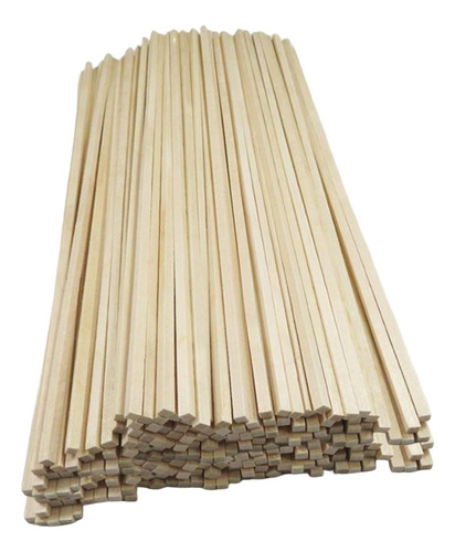 2 X 100 Piezas De Palos De Madera Sin Terminar, Artesanías