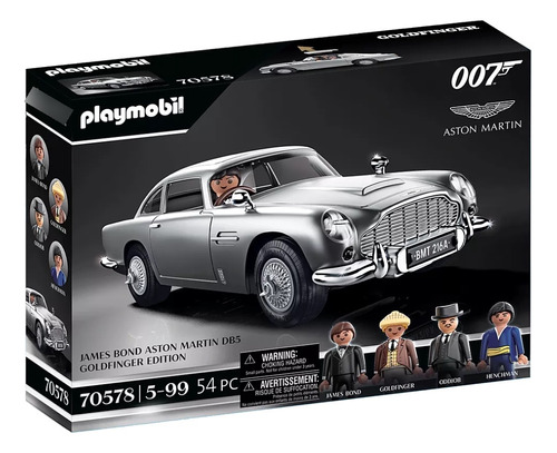 Juego Auto Playmobil James Bond Aston Martin Db5 Go Ub