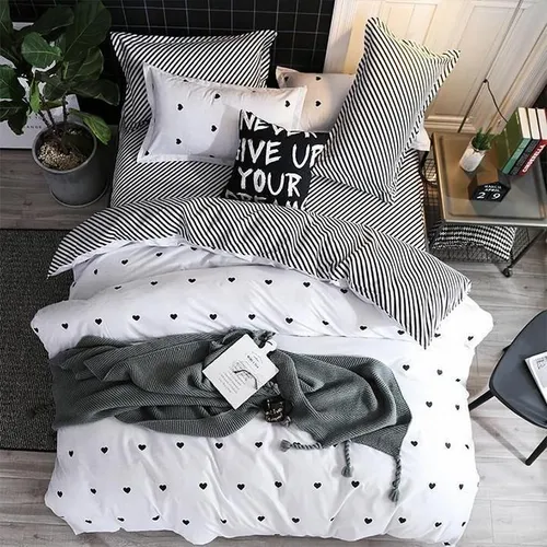 comprar Jogo De Cama Casal Comum 7 Peças Love Edredom E Almofada