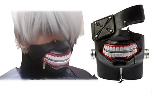 Máscara De Cosplay 3d De Halloween Tokyo Ghoul Kaneki Ken