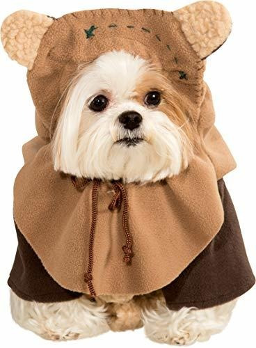 Disfraz De Rubie Star Wars Ewok Para Mascotas, Pequeño.