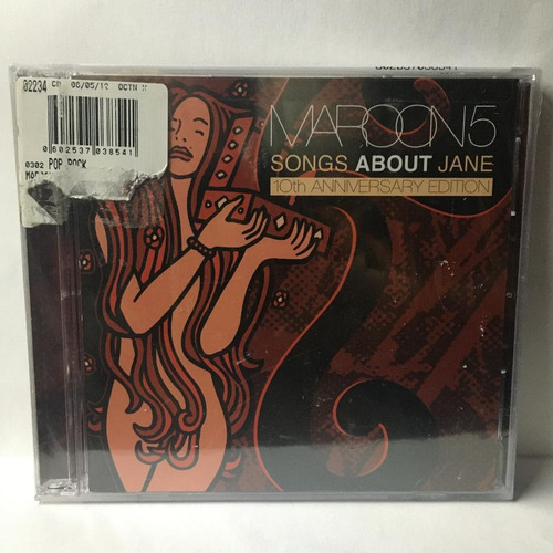 Maroon 5 - Songs About Jane (2002) Cd Doble Nuevo Y Sellado