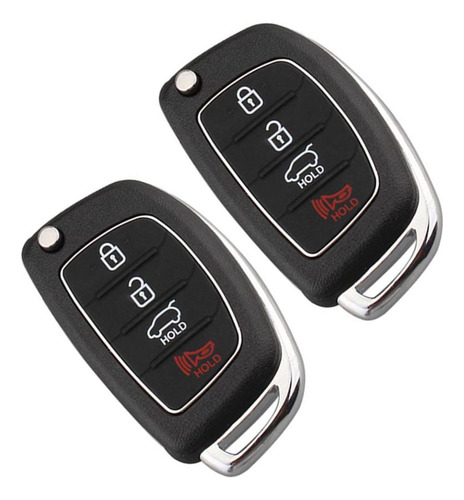Li 2 Piezas Reemplazo Sin Llave Telemando Mando Funda For