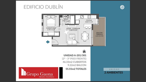 Franklin Al 1700 - Dto 2 Amb. C/balcón Terraza A Estrenar