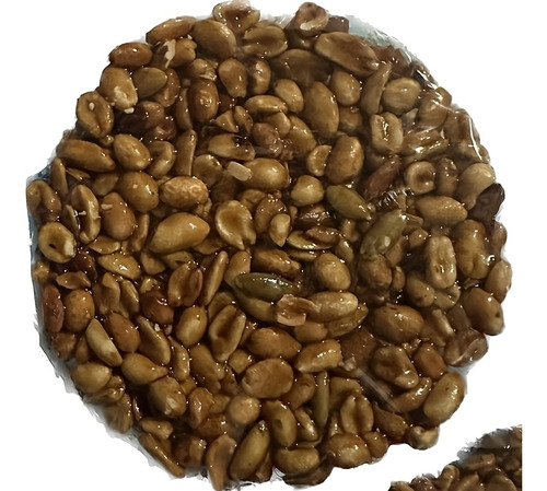 Pack 10pz Palanqueta Redonda 100% Cacahuate Dulce Artesanal
