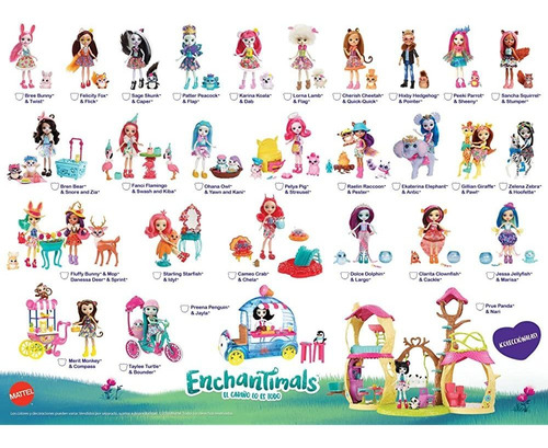 Enchantimals Conjunto De Muñeca Mágica