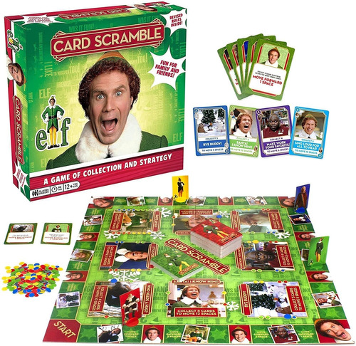 Juego De Mesa Elf Card Scramble