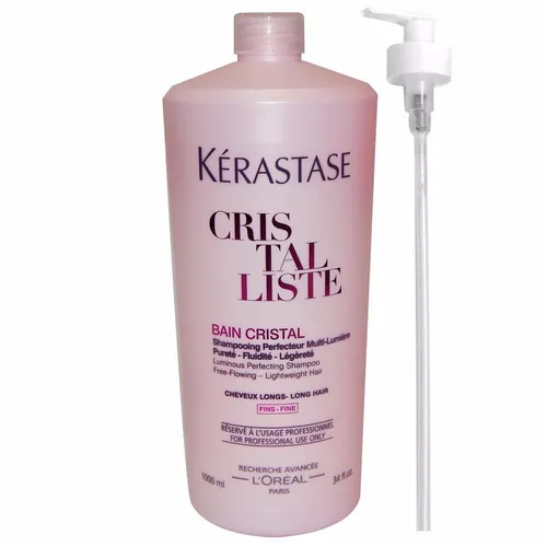 Kerastase Shampoo X 1000 Cristalliste Pelo Fino Bain Cristal