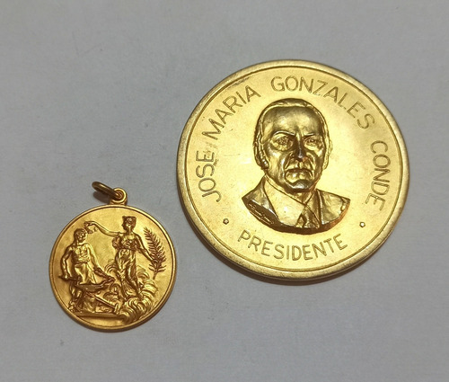 Medalla Jm Gonzalez Conde Asoc Argentina - Numismatica