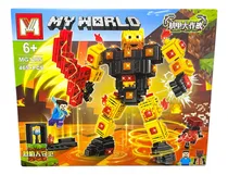 Comprar Set Minifiguras Minecraft My World Bloques De Construccion