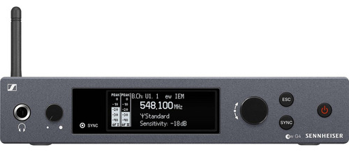 Sistema De Monitoramento Sem Fio Ew Iem G4-twin-g Sennheiser