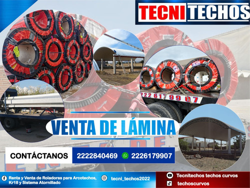 Lámina Para Arcotecho, Pintro Y Zintro Whats: 222 617 9907