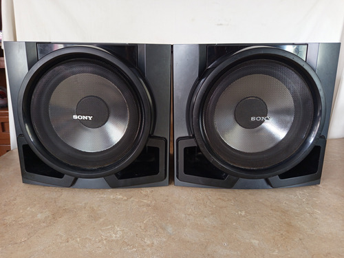 Módular Subwoofer's Sony Genezi Gtr88 6 Ohms Jalando Al 100 Negro 200 W (Usado)